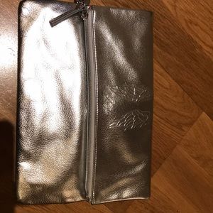 Victoria secret silver purse